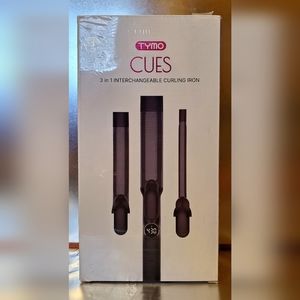 Tymo Cues Interchangeable Curling Iron Set Curling Wand NIB Factory Sealed